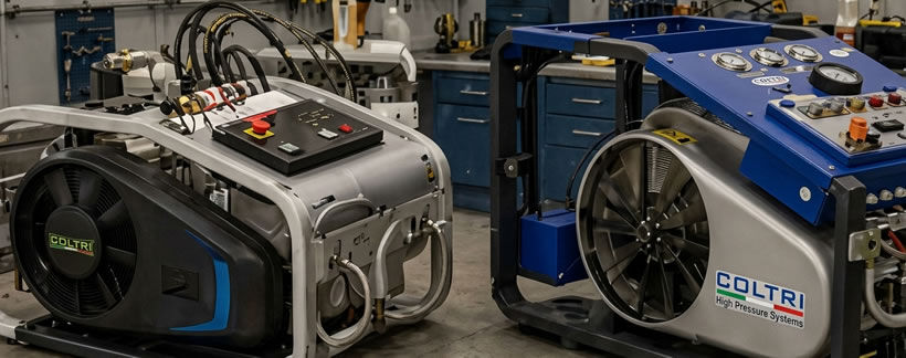 Manutenção em Compressores de Alta e Baixa Pressão